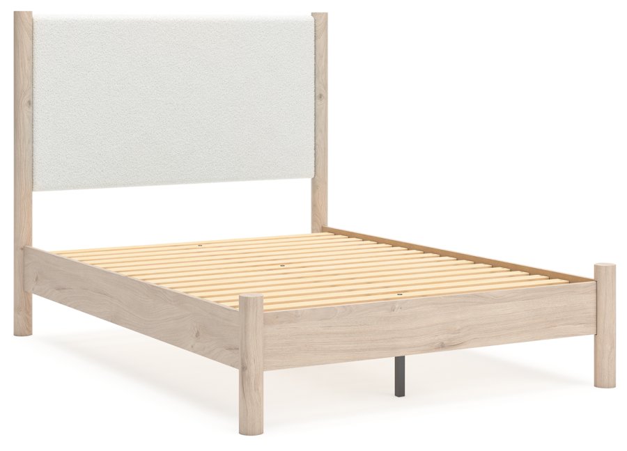 Cadmori Full Upholstered Panel Bed, Dresser and Mirror - image 15