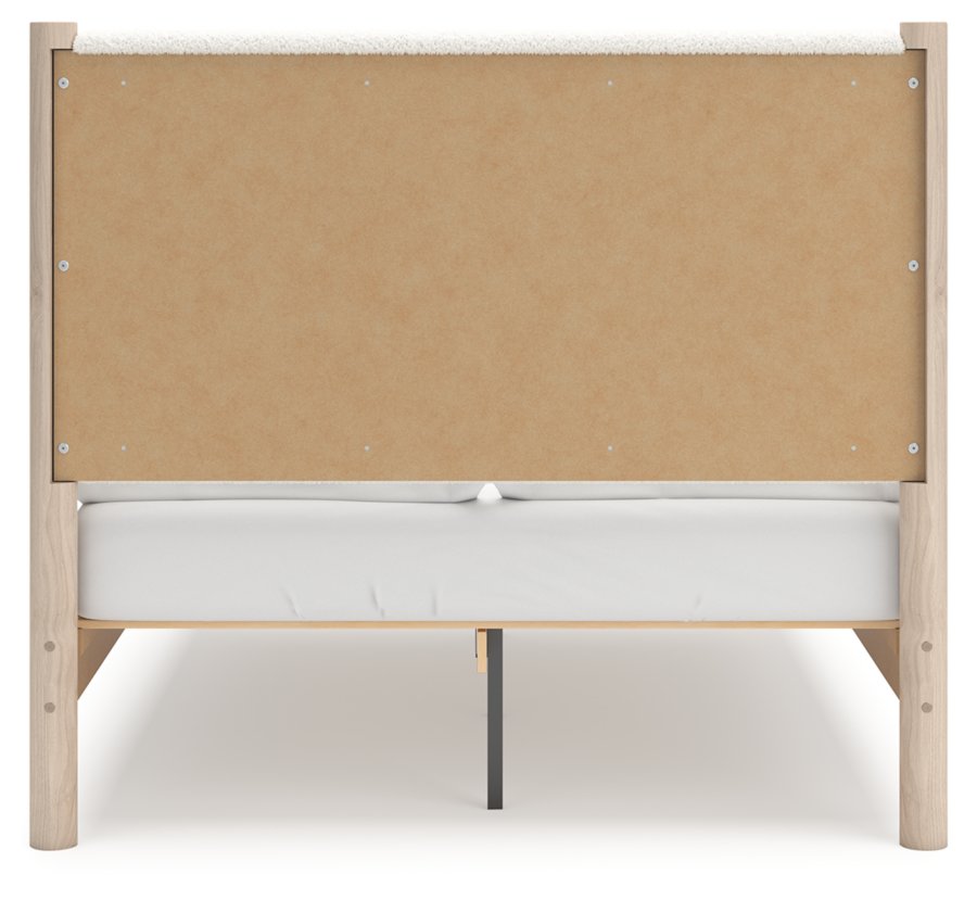 Cadmori Full Upholstered Panel Bed, Dresser and Mirror - image 12