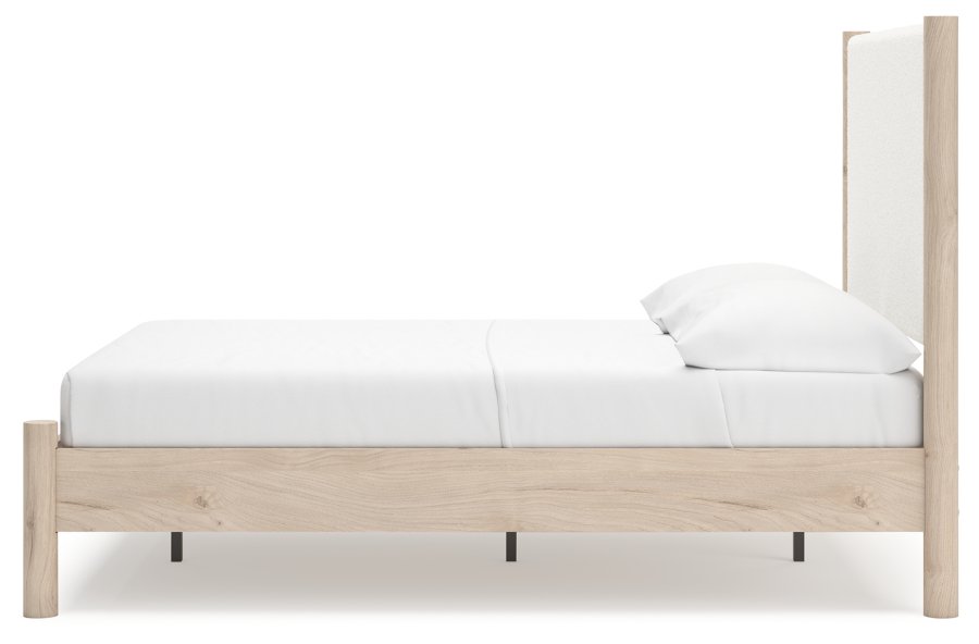 Cadmori Full Upholstered Panel Bed, Dresser and Mirror - image 13