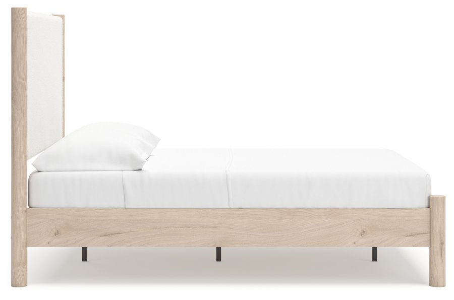 Cadmori Full Upholstered Panel Bed, Dresser and Mirror - image 11