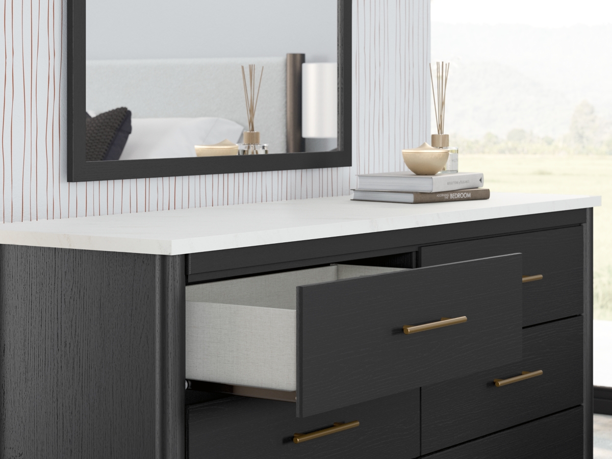 Cadmori 6 Drawer Dresser and Mirror | Ashley