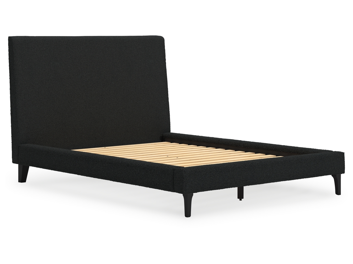 Cadmori Full Upholstered Bed with Roll Slats | Ashley