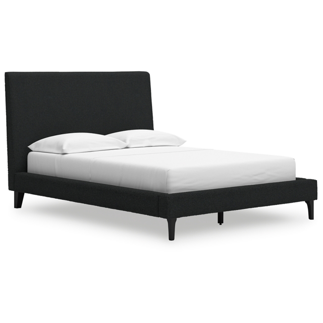 Cadmori Full Upholstered Bed with Roll Slats