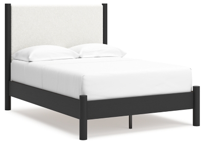 Cadmori Full Upholstered Panel Bed | Ashley