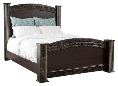 Vachel Queen Poster Bed Ashley
