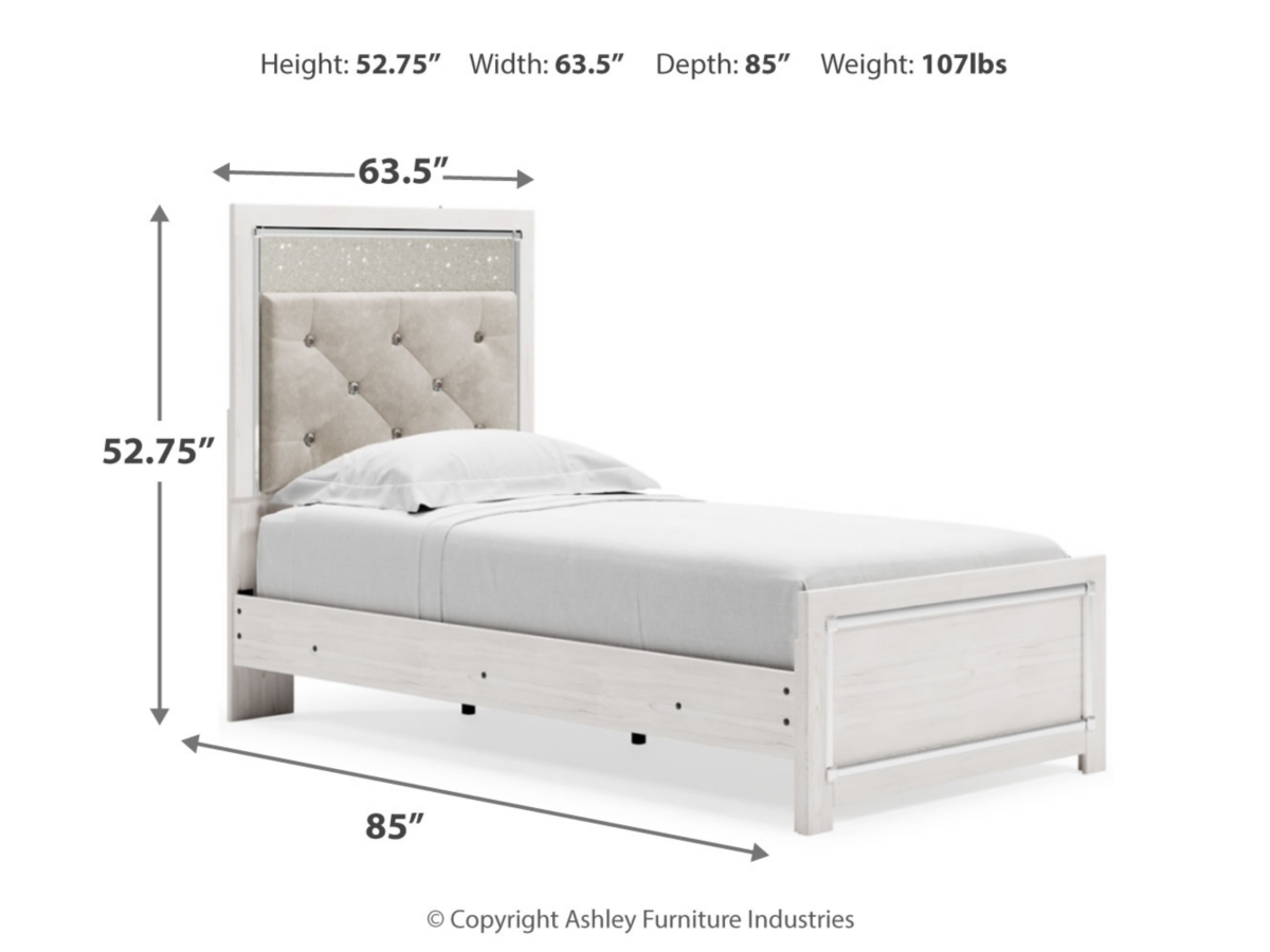Altyra Twin Headboard - White