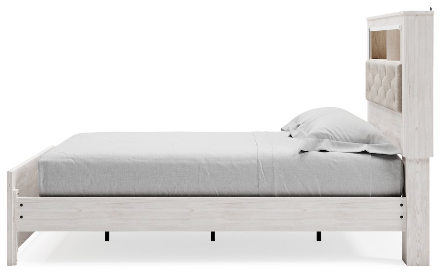 Altyra Queen Upholstered Panel Bed, Dresser and Mirror - image 14