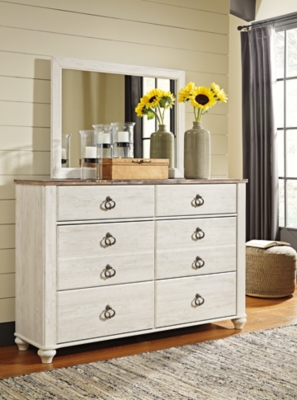 Willowton Dresser and Mirror, , large