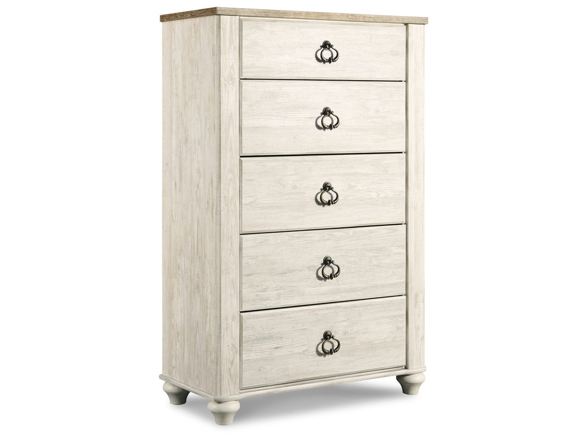 Willowton 5 Drawer Chest of Drawers | Ashley