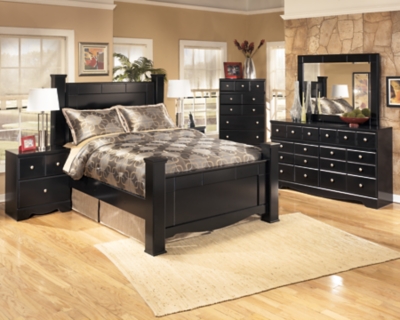 Ashley furniture deals poster bed