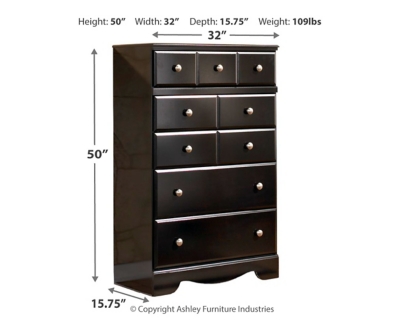 Ashley shay chest of outlet drawers