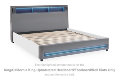 Verishaw King Upholstered Bed image 5