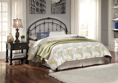 Nashburg Queen Metal Headboard Ashley Furniture Homestore