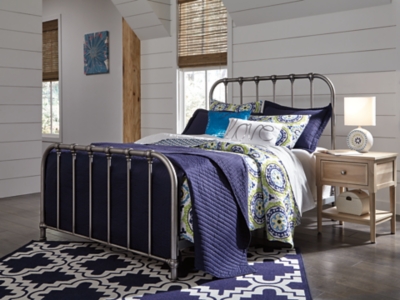 Nashburg Queen Metal Bed | Ashley Furniture HomeStore