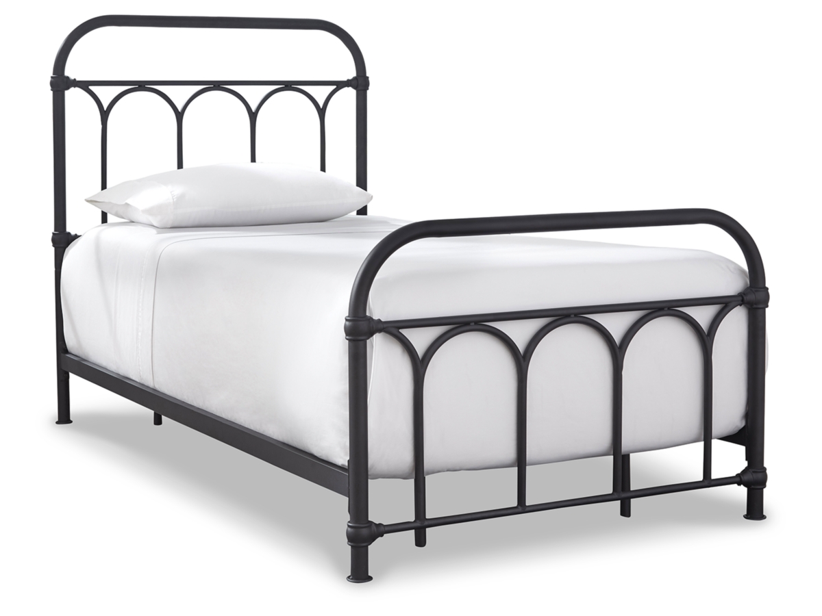 【SALE】 THE SECOND掲載8ページSET（ポスターサイズ）#5784 Nashburg Twin Metal Bed | Ashley