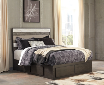 Micco Queen Panel Storage Bed, Multi, large
