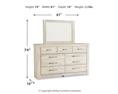 Bellaby Dresser and Mirror, , large