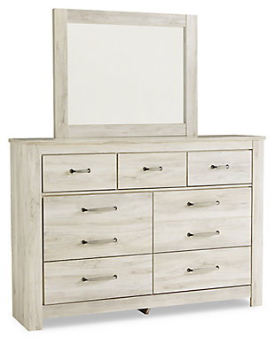 Bellaby 7 Drawer Dresser and Mirror