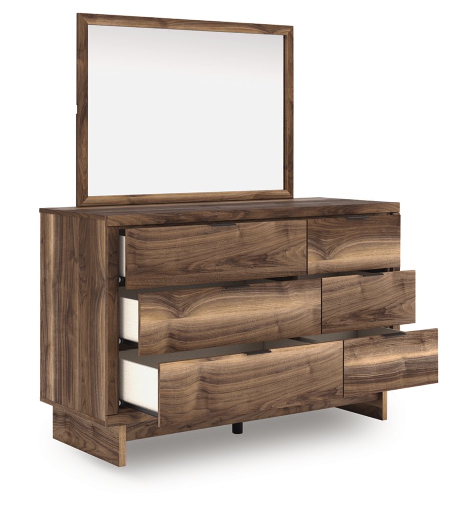 Zadilyn Twin Panel Bed with Storage, Dresser and Mirror - image 4