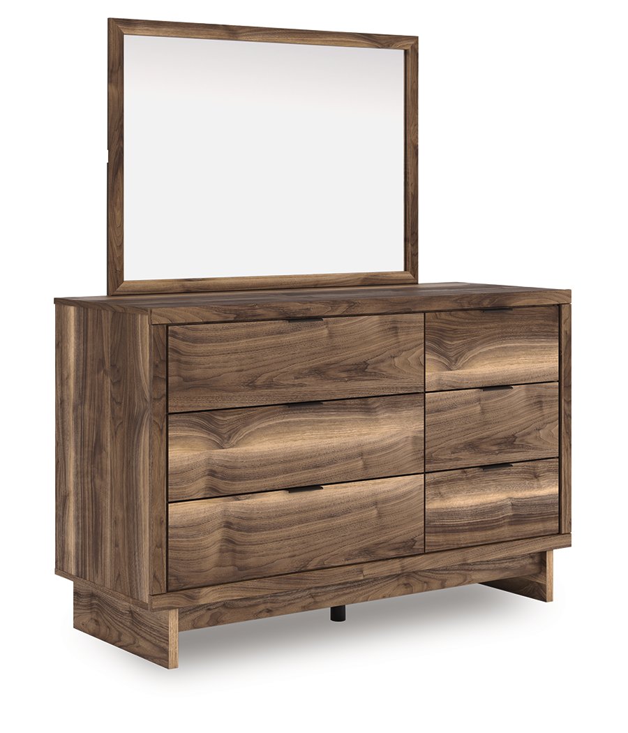 Zadilyn Twin Panel Bed with Storage, Dresser and Mirror - image 3