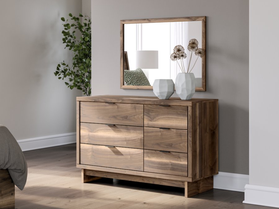 Zadilyn Twin Panel Bed with Storage, Dresser and Mirror - image 16