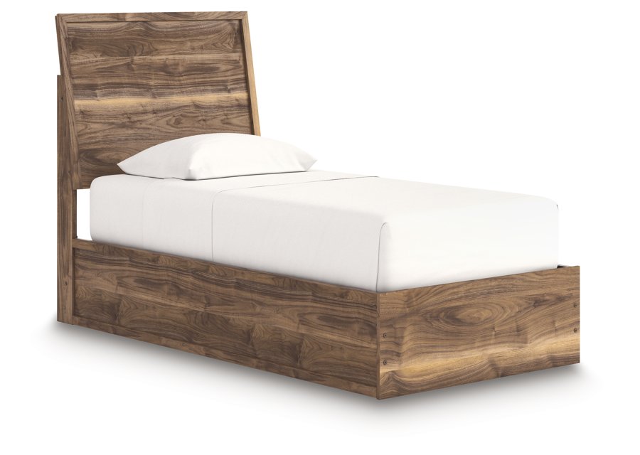 Cama de plataforma de dos paneles, tocador y espejo Zadilyn - image 10