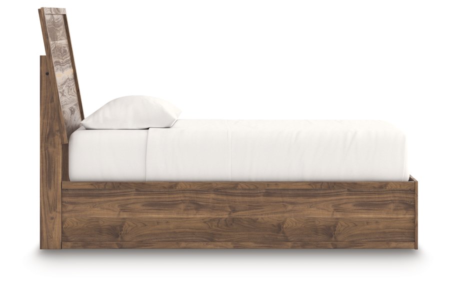 Cama de plataforma de dos paneles, tocador y espejo Zadilyn - image 11