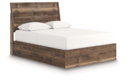 Zadilyn Queen Panel Bed, Brown, large