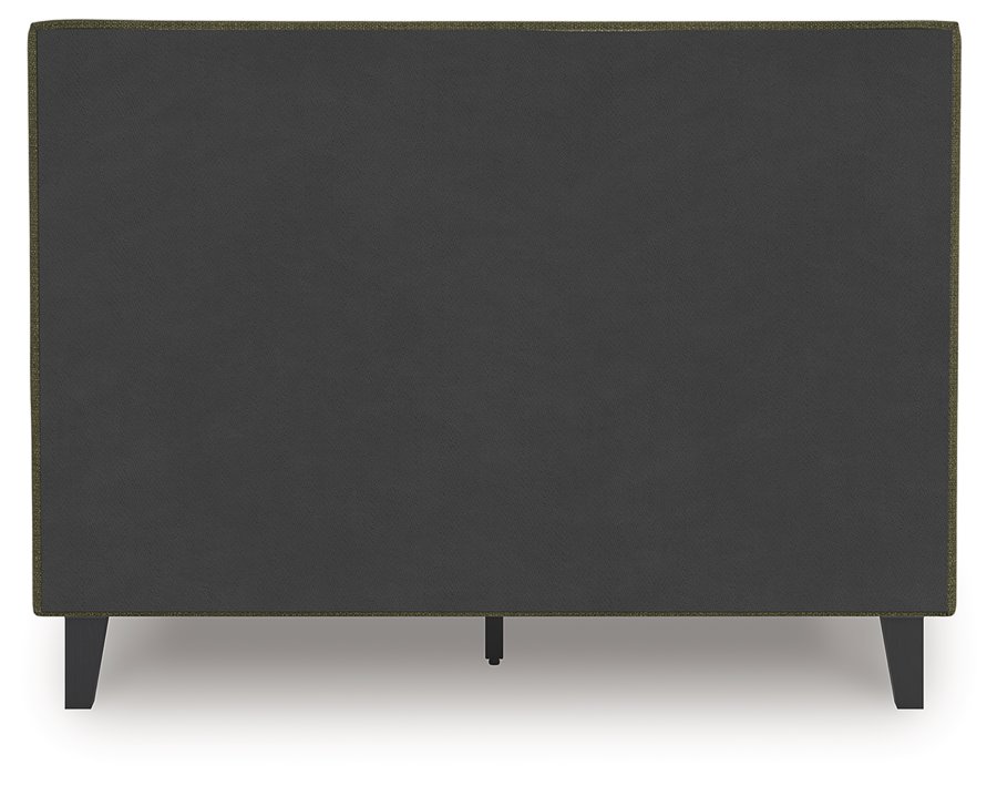 Zadilyn Full Upholstered Bed, Dresser and Mirror - image 12
