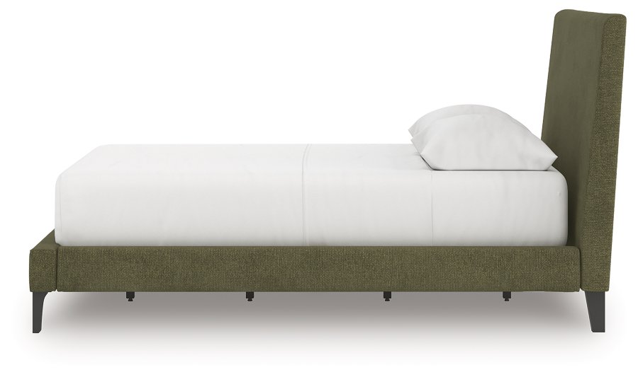 Zadilyn Full Upholstered Bed, Dresser and Mirror - image 13