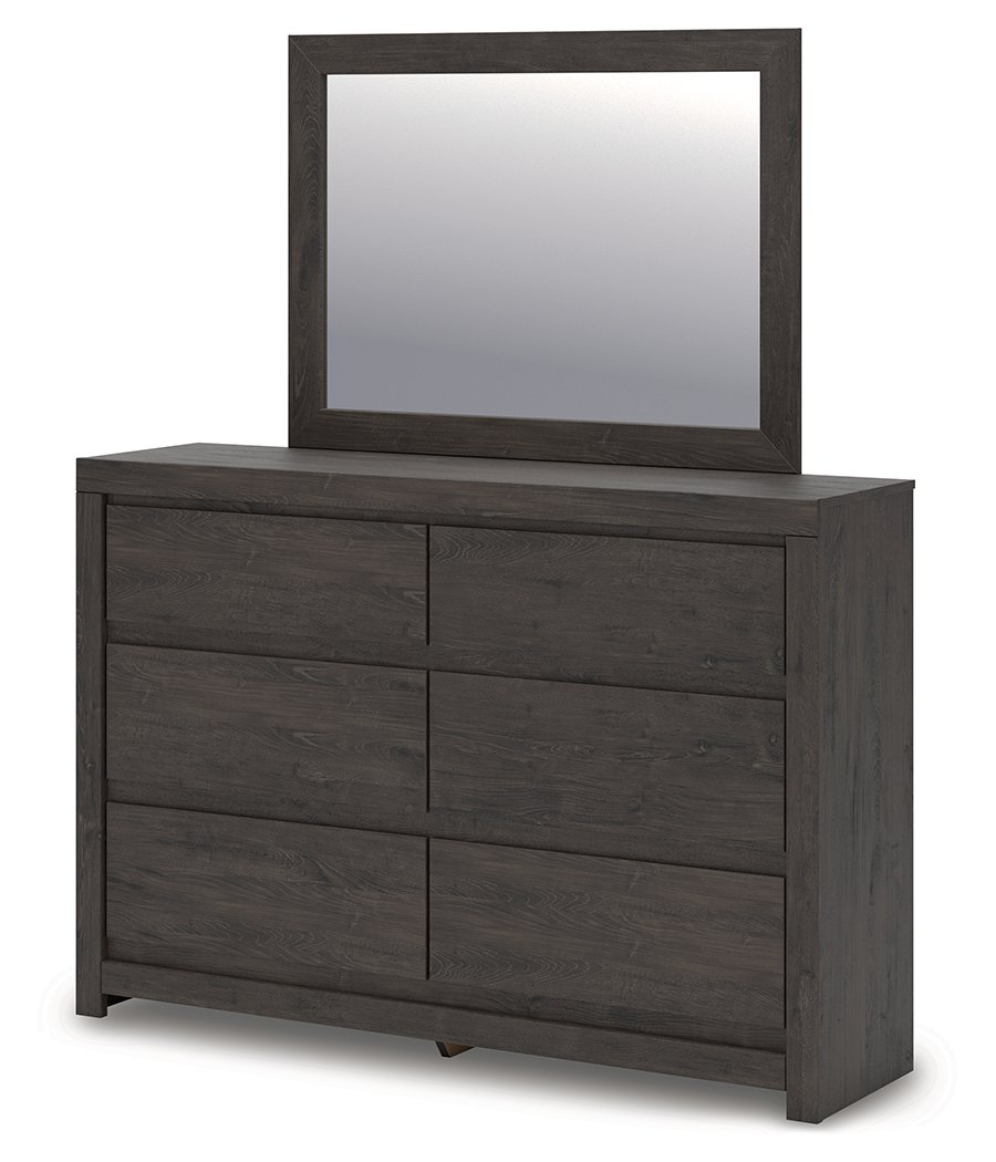 Cama con almacenaje, cómoda y espejo Parlayon Queen - image 8