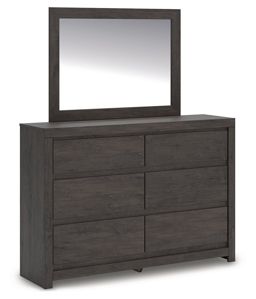 Cama con almacenaje, cómoda y espejo Parlayon Queen - image 3