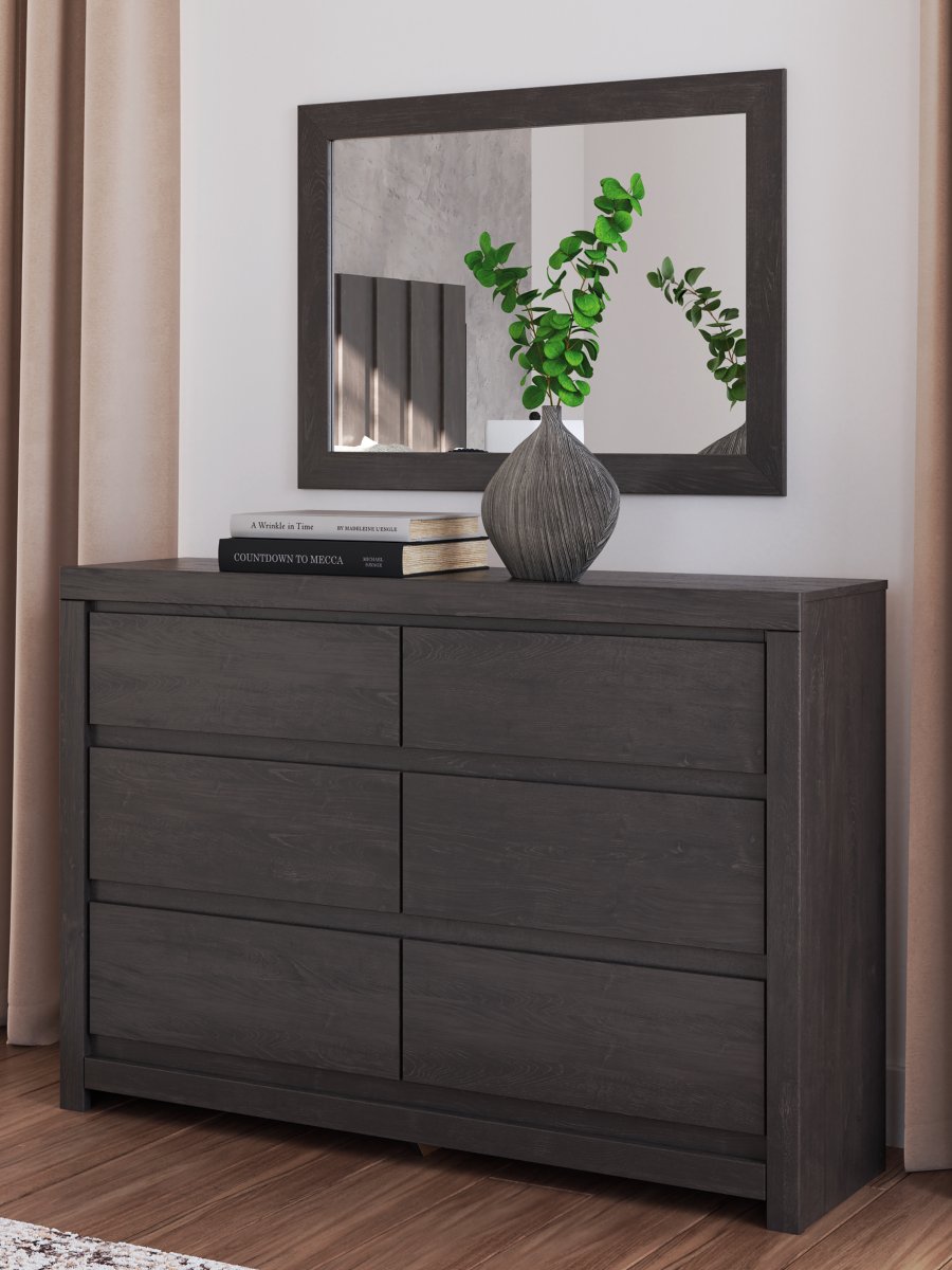 Cama con almacenaje, cómoda y espejo Parlayon Queen - image 16