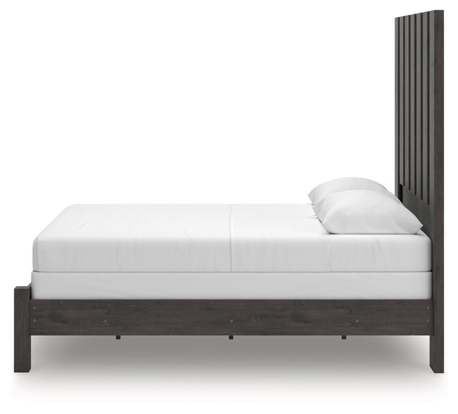 Cama con cabecero Parlayon Queen, cómoda y espejo - image 13