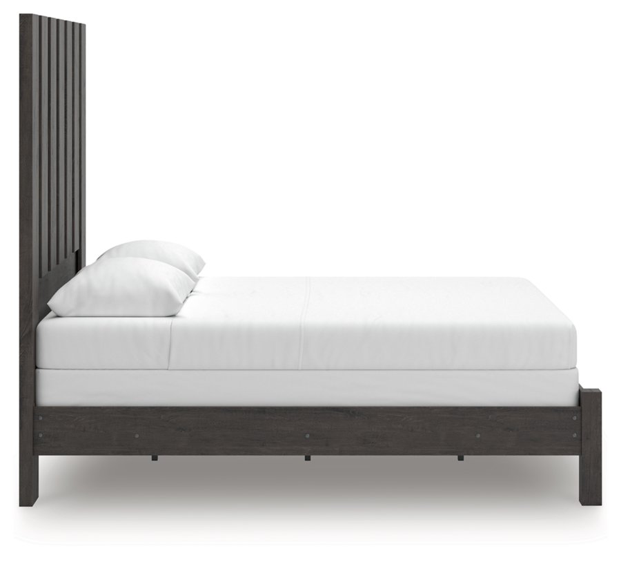 Cama con cabecero Parlayon Queen, cómoda y espejo - image 11