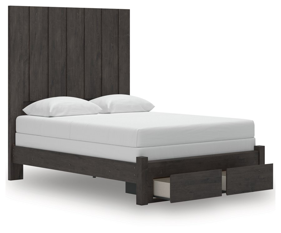 Cama con almacenaje, cómoda y espejo Parlayon Queen - image 11
