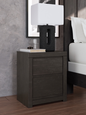 Parlayon 23&quot; 2 Drawer Charging Nightstand