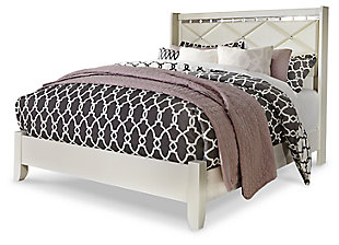 Dreamur Queen Panel Bed, Champagne, large