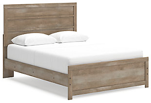 Gachester Queen Panel Bed, Tan, large
