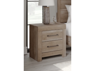 Gachester 24" 2 Drawer Charging Nightstand
