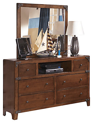 Delburne Dresser and Mirror, , large