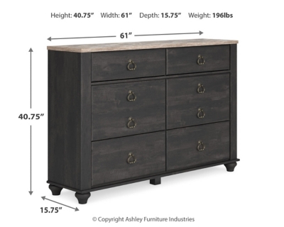 Nanforth Dresser, Two-tone, large