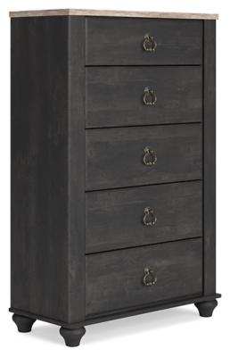 Nanforth Chest of Drawers, Two-tone, large