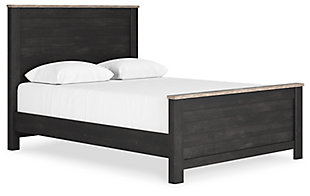 Nanforth Queen Panel Bed, Two-tone, large