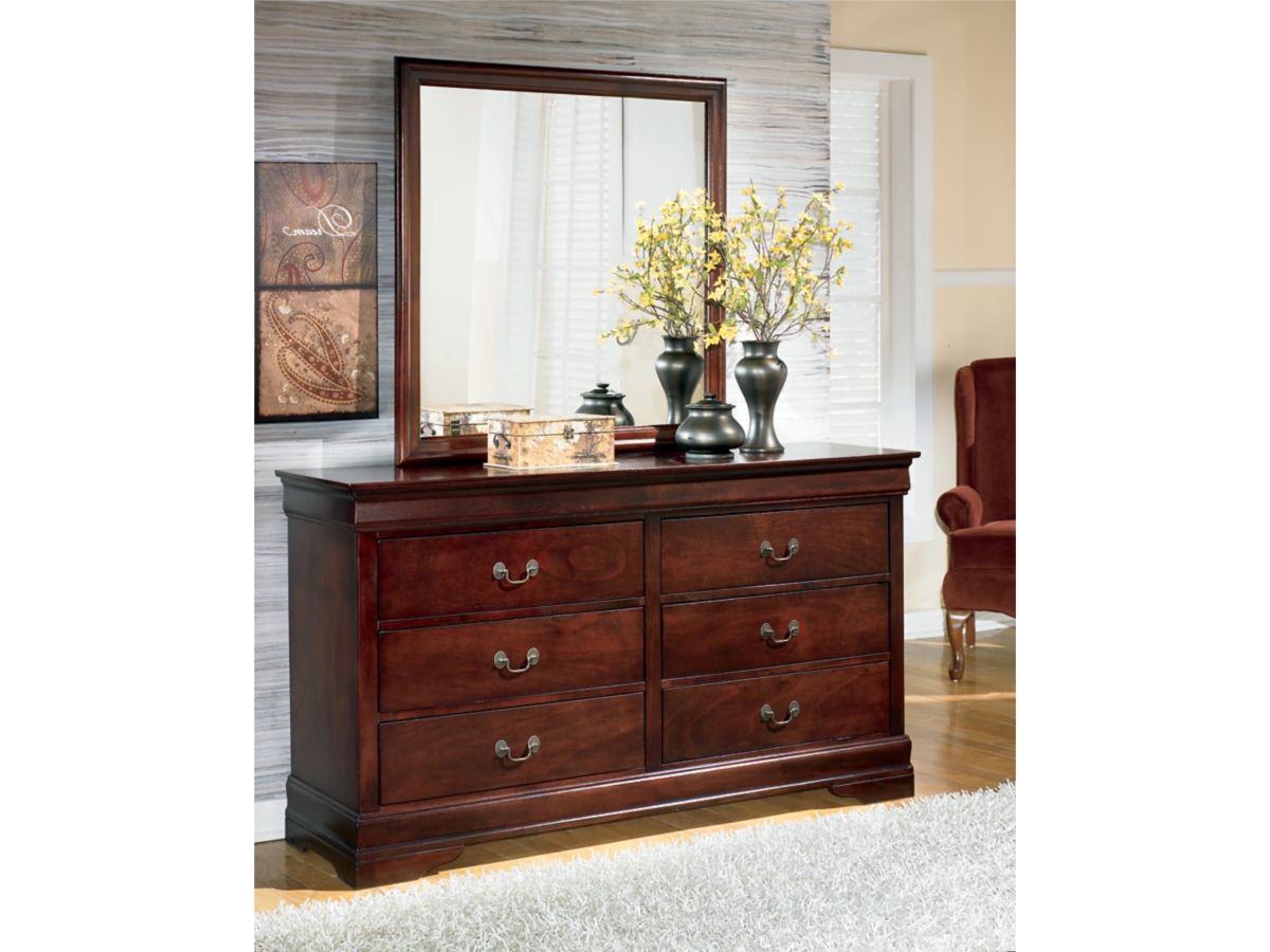 Alisdair 6 Drawer Dresser and Mirror