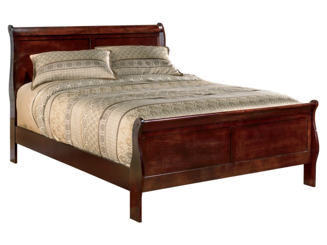 バスライトイヤー　(ウォルナット) 2脚 Alisdair King Sleigh Bed with 2 Nightstands | Ashley