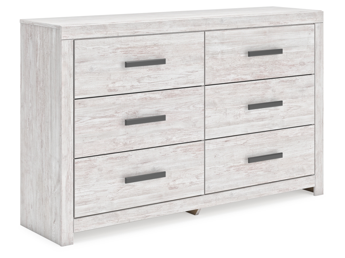 Cayboni Full Panel Bed with Dresser and Nightstand