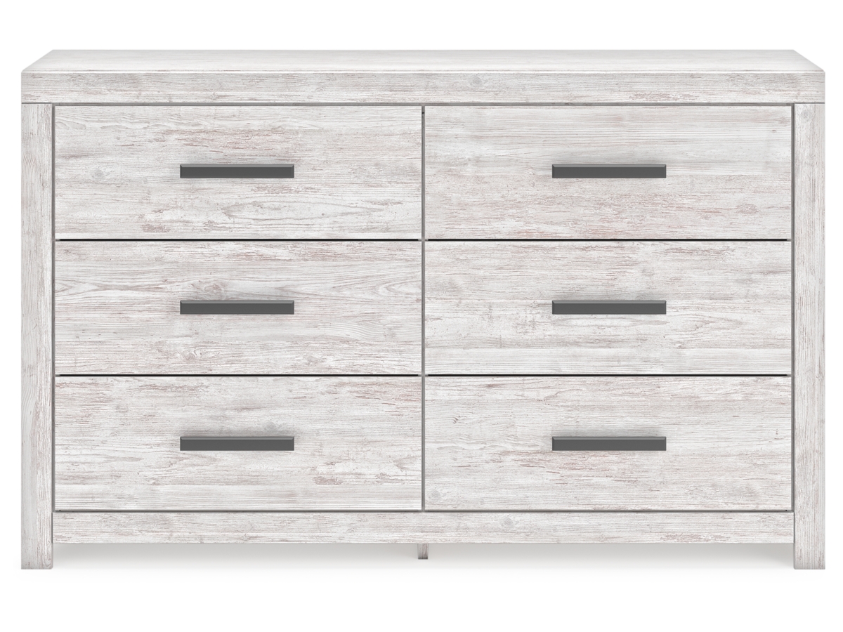Cayboni Full Panel Bed with Dresser and Nightstand