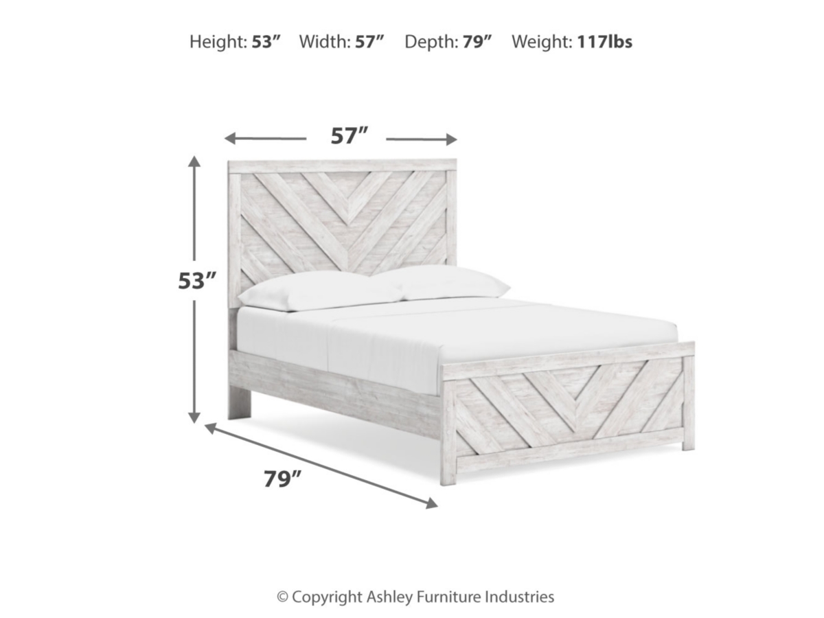 Cayboni Full Panel Bed