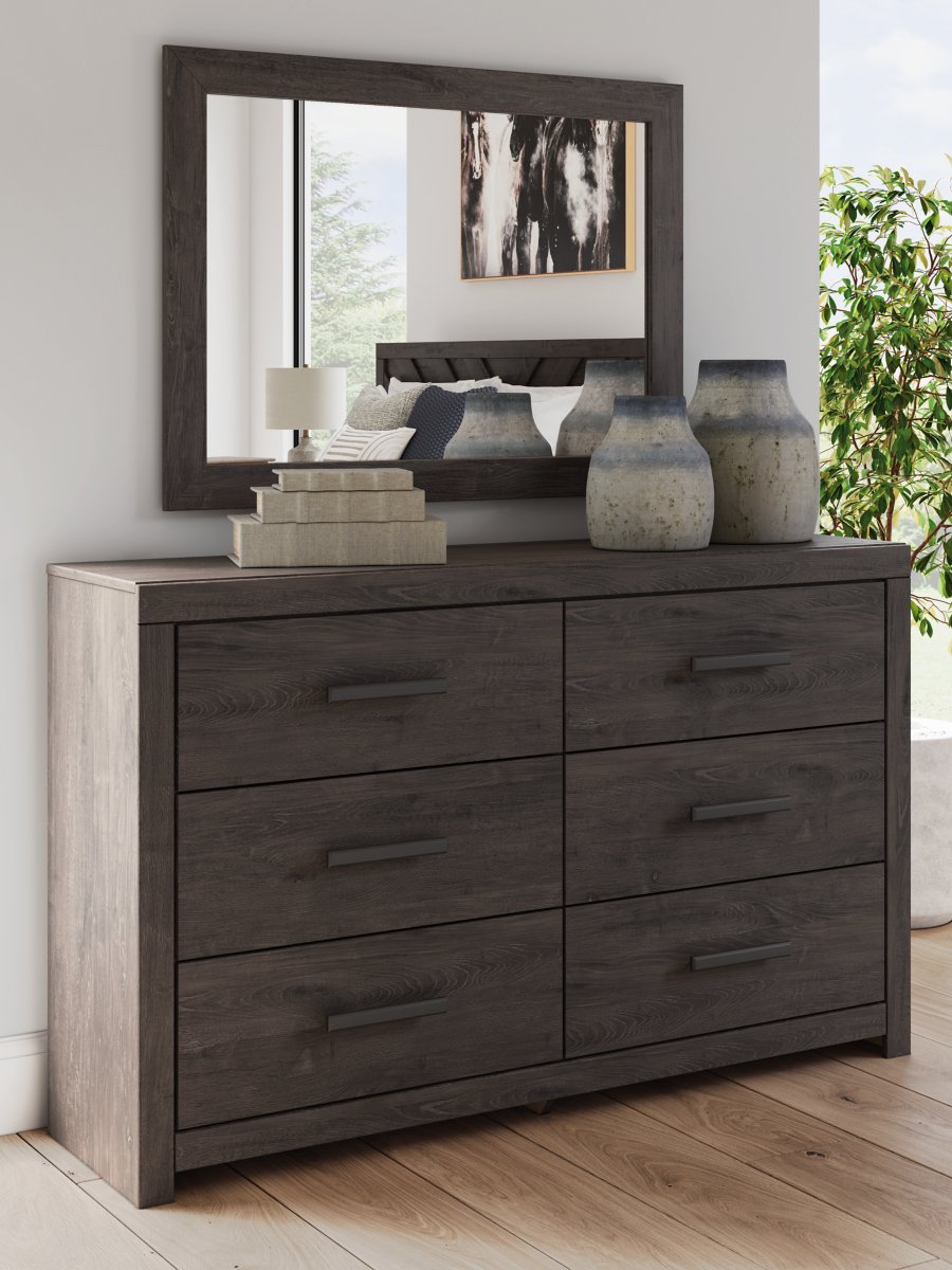 Cama Prendonea de dos paneles, cómoda y espejo - image 15